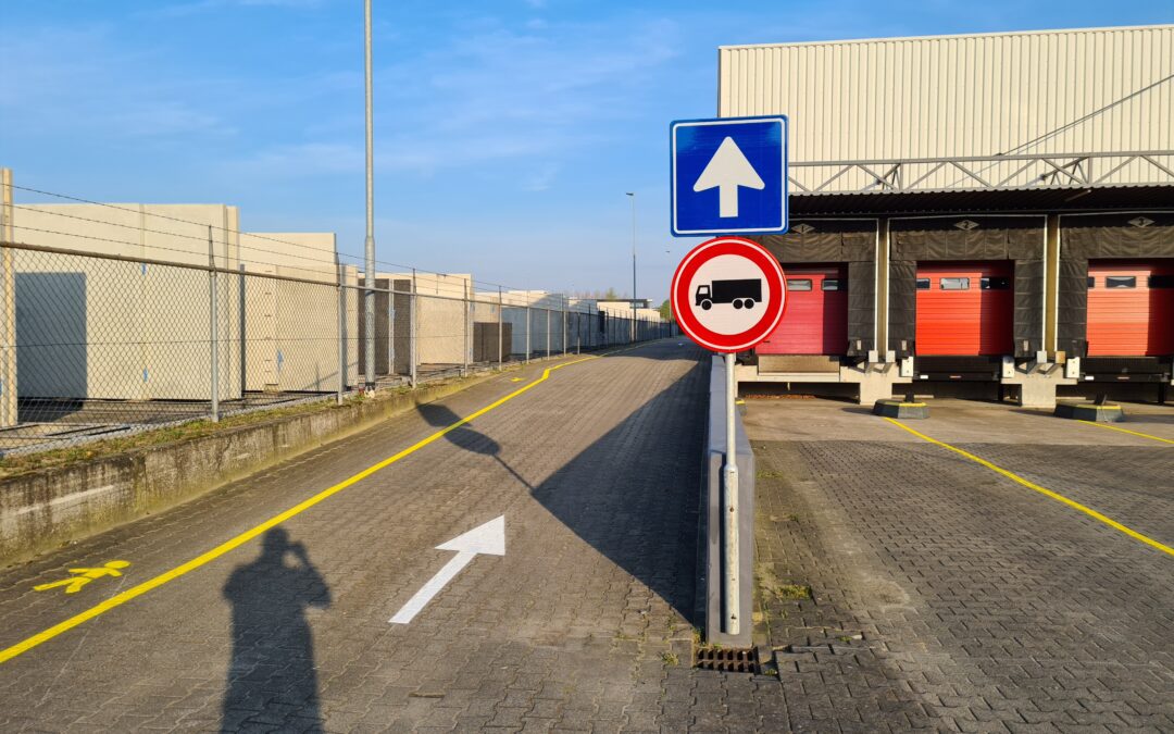 Project belijning, bebording en aanrijdbeveiliging afgerond