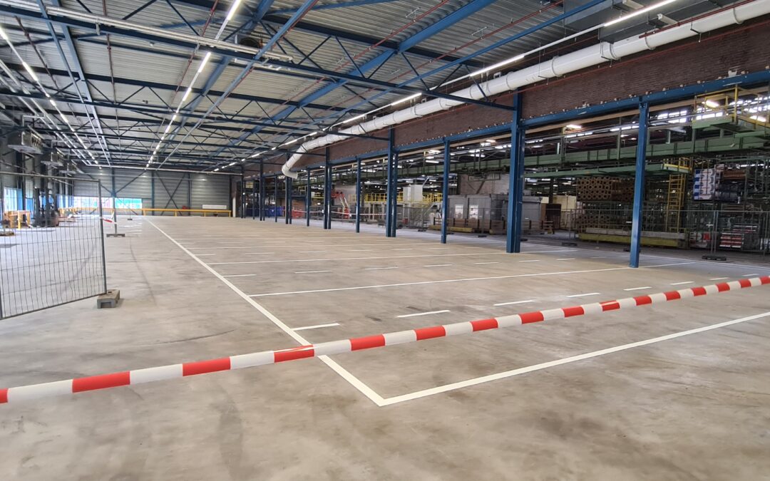 Logistiek Centrum Roermond voorzien van Nieuwe Belijning