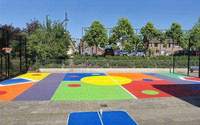 IKC Sterrenwijzer blij met unieke schoolplein belijning